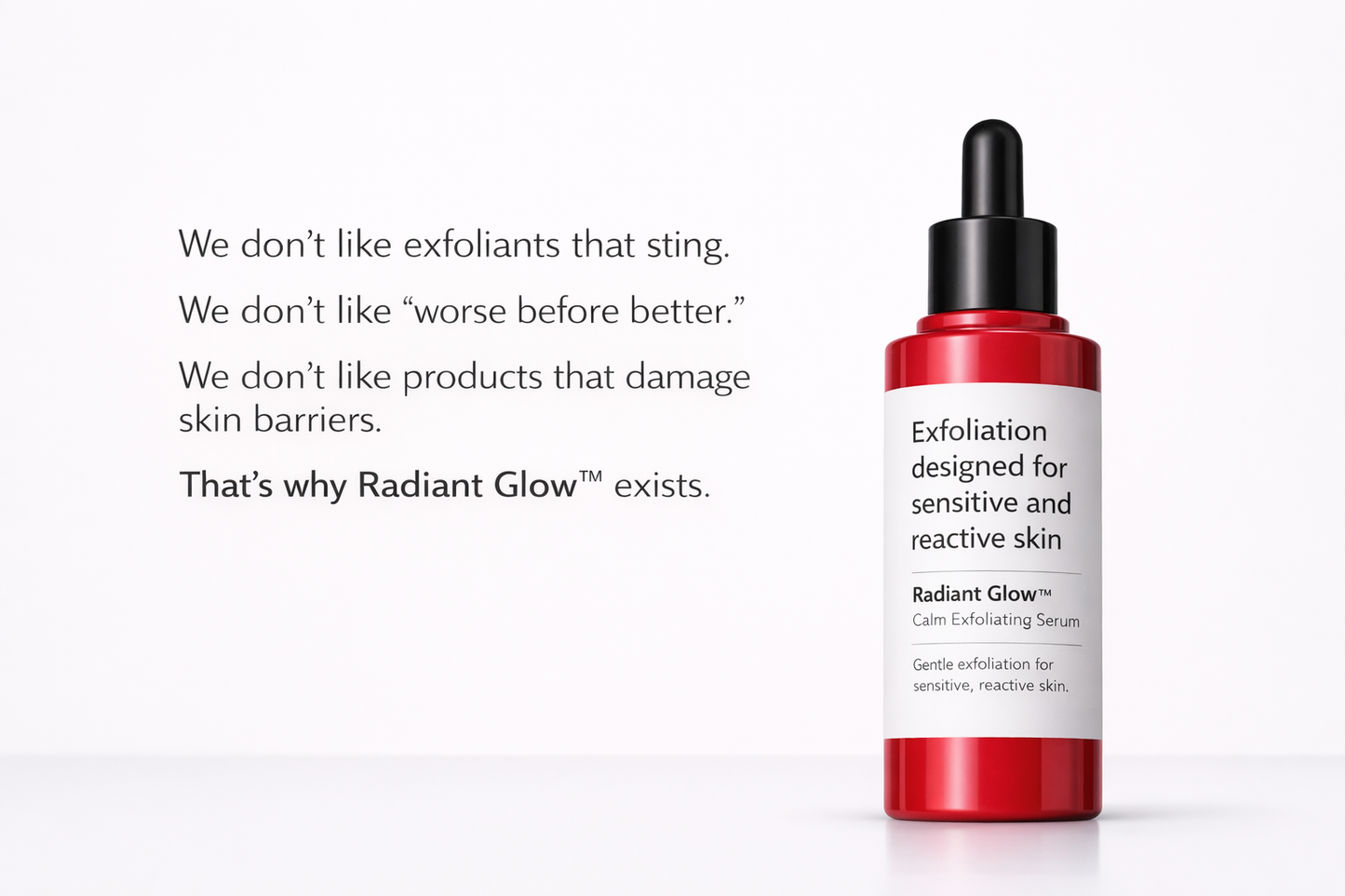 Radiant Glow™ Gentle Reset Exfoliating Serum